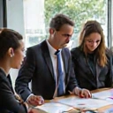 Experienced legal team working together